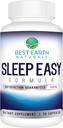 Best Earth Naturals Sleep Easy Supplement with L-Theanine, GABA, 5-HTP and More 30 Count