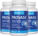 Provasil Brain Supplement for Memory, Focus, Mood & Concentration Year 124; Ginko Leaf Flavonoider, Bacopa Monnieri & Biotin Year 124; Forbedre Mental Performance, Opmærksomhed & Kognitiv Sundhed (Pack of 3)