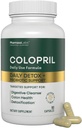 Colon Cleanse Kosttilskud - Understøtter rensning af tarme og fordøjelsesmiddel - Eases Obstipation - Ginger Root, Lactobacillus, Psyllium Husk & Magnesium Oxide - 90 kapsler (pakning med 1)
