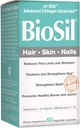 BioSil af naturlige faktorer, hår, hud, negle, understøtter sund vækst og styrke, Vegan Collagen, Elastin og Keratin Generator, 60 kapsler