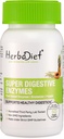 Herbadiet Digestive Enzyme Supplements | Bromelain & Papain Extract 500mg Capsules | Proteolytic Enzymes with Lipase Lactase Amylase (60 Capsules)