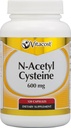 Vitacost N-Acetyl Cysteine (NAC) -- 600 mg - 120 Capsules