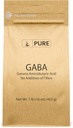 Pure Original Ingredienser Gamma Aminosmørsyre (GABA) Pulver (1 LB) Altid Pure, Ingen Fyldere eller tilsætningsstoffer, Lab Verified