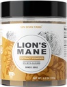 Lion's Mane Mushroom Powder, Real Fruiting Body Extract - 100g, Brain Supplement for Memory and Focus, 30% Beta-glucans