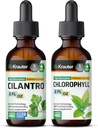 BIO KRAUTER Cilantro Tinktur 2 Fl. Oz. & Chlorophyll Tinktur 2 Fl. Oz.