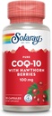 Solaray Pure CoQ10 100mg with Hawthorn Berry, Antioxidant Formula with CoEnzyme Q10 and Vitamin E for Cellular Energy and Heart Health Support, Lab Verified, 60 Day Guarantee, 30 Servings, 30 Capsules