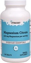 Vitacost Magnesium Citrate - 400 mg - 240 Tablets
