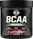 PMD Sports BCAA Charged Delicious Amino Acid Drink Mix for Performance, Recovery, Endurance og Hydration - Øge muskel funktion til træning og daglig energi - Cherry Limeade (30 Serveringer)