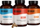 FreshCap Immune Defenders Bundle (Reishi, Turkey Tail, Chaga) Capsules