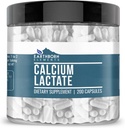 Earthborn Elements Calciumlactat (200 kapsler) Calciumsupplement