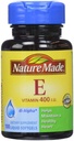 Nature Made dl-Alpha Vitamin E 400 IU Softgels 100 ea (Pack of 4)