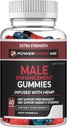 Power Vigor Me Gummies - Power Vigor Me Hamp Mandlige Gummies (Single, 60 Gummies)