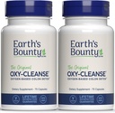 Jordens Bounty Oxy- Cleanse Colon Conditioner - Gentle Colon Cleanse til fordøjelse Wellness - Forstoppelse Relief - Natural Colon Detox - 75 Kapsler - 2 - Pack