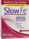 Slow Fe Slow Release Iron, Tablets 30 ea (Pack of 6)