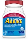 Aleve Easy Open Arthritis Cap Tablets, Naproxen Natrium for smertelindring-200 Greve