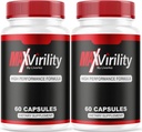 (2 Pack) Max virilitet For mænd, Max virilitet, Maxvirility For mænd, Maxvirilitet Kapsler, Maxvirilitet, Max virilitet Supplement, Max virilitet Pills For mænd, Max virilitet Pills, 120 Kapsler For 2 Måneder