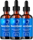 (3 Pack) NeuroQuiet Drops - Officiel NeuroQuiet Daily Hearing Support All Natural Clean Liquid Advanced Formel for Ear Health, Auditory Clarity & Indre Ear Balance Anmeldelser, 3 flasker til 3 Måneder