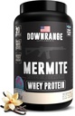 DownRange Mermite Whey Protein Powder, Post Workout Muscle Recovery & Energy Support, Drik mix supplement med 20g Whey Protein, 9g Aminosyre, 30 Servere (Vanilla)