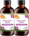 Zahler Magnesium Liquid Super-Strength Magnesium Muscle Calming Support, 4 FL OZ. Unflavored. (2 Pack)