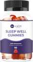 Rolig ved Wellness Sleep Well Gummies, Ekstra styrke Gummy med Melatonin, Natural Sleep Support, 30 Greve