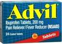 Advil 200 mg overtrukne tabletter 24 ea (pakning med 5 stk.)