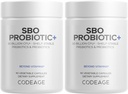 Codeage SBO Probiotika, 50 milliarder CFU per servering, Multi Strain Jordbaserede Organismer Blend og Organic Fermented Botanisk Blend, Shelf- Stable - 2 Pack