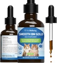 Pet Wellbeing Glat BM Guld til katte - mild Forstoppelse Relief for Felines - Natural Herbal Supplement 2 oz (59 ml)
