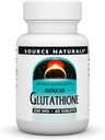 Source Naturals Reduced Glutathione, Antioxidant Supplement for Liver Support, 250mg - 60 Tablets