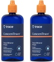 Trace Minerals ConcenTrace Trace Mineral Drops - Liquid Supplement for Bone & Joint Support - Aids Hydration & Electrolyte Restoration - Unflavored, 8 fl oz (192 Servings)