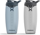 Promixx Pursuit Protein Shaker Flaske (32 oz) - Silent No- Ball Mixer, Leak- Proof Lid, BPA / BPS & Phthalate- Free ECOZEN - Easy- Clean Shaker Cup for Protein Shakes, Pre & Post- Workout Smoothies