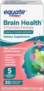 Konvergens Equate Brain Health 5 Funktion Formel kapsler Kosttilskud, 30 CountWith Deccaffeated Coffee Fruit Extract og klinisk Studeret phosphatidylserin