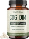 Calcium D- glucarat med DIM supplement for østrogen Detox & Hormone Balance for kvinder & mænd