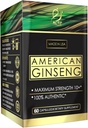 Actif American Ginseng - 100% autentiske 10 år gamle Ginseng, non-GMO, 500mg - Made in USA