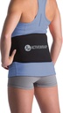 ActiveWrap - Tilbage Ice Pack for Rygsmerter, Hævelse, Sprain, Spasme, Stifhed og mere, Genanvendelig Ice Pack for Skader med Kompressionsrem, Brug til varm og kold terapi, Lille / Medium