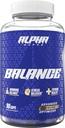 Alpha-supps - Alpha Balance Mea124; Hormonal og sund stress Level Support 124; med Inositol og Ashwagandha Mea124; 90 Kapsler