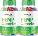 (2 Pack) Hamp Leaf Gummies - Officiel Formel - Hamp Leaf Gummies med Hamp Extract, Advanced Strength Zen Performance Hamp Blend, Zen Boost Hamp Gummies Maksimum Styrke, Zen Gummies (120 Gummies)