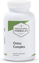 Professionel formulas Osteo Complex - Knogledensitet støtte med calcium, mikrokrystallinsk Hydroxyapatit Plus Magnesium, D3 & Boron for maksimal absorption * - Gluten fri, Hypoallergen, 90 kapsler