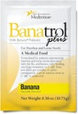 Banatrol Natural Anti- Diarré med Prebiotika, Relief for IBS, Rekurring Diarré, Klinisk understøttet medicinsk mad, Non- Forstoppelse (Banana)
