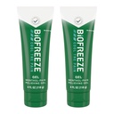 Biofreeze Menthol Pain Lemping Gel 4 FL OZ Tube (pakke af 2) til smertelindring forbundet med ondartede muskler, arthritis, simple rygsmerter, og fælles smerte (Packaging May Vary)