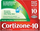 Kortison 10 Maksimal styrke plus Ultra Fugtgivende Antikløe Cream, 1% Hydrocortison, 1 oz.