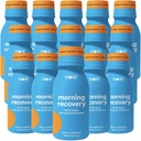 More Labs Morning Recovery Orange Mango Flavor Electrolyte & Milk Thistle Drink 15 Pack | Hydrate While Drinking | Highly Soluble Liquid DHM