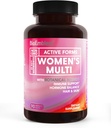 Bioembleme Women 's Multivitamin - Complete Daily Multi for Immunity, Energy, Hår, Hud med vitamin A, B12, B6, D3, Biotin, Jern, Magnesium, Collagen og Veggie Blends - Gluten Free - 90 Kapsler