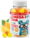 DR. Formand MORITZ Vegan Omega 3 Gummies for Kids and Toddlers (90 Count), Omega 3 Kids Gummies for Brain and Heart Health, No Fish Oil and Gluten Free