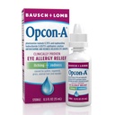 Opcon- A Allergy Eye Drops by Bausch + Lomb, for Itch og Rødme Relief, røde og Itchy Eyes Antihistamin Eye Drop, Clinically Proven Treatment, 0,5 Fl Oz