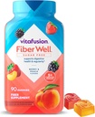 Vitafusion Fiber Well Gummy Vitamins, 90 Count (Packaging May Vary)