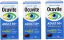 Ocuvite (pakke med 3) Eye Vitamin Voksen 50 + Formel, 150 Soft Gels i alt