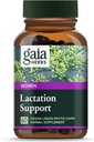 Gaia Herbs Lactation Support - Supports Healthy Production of Breast Milk in Nursing Mothers* - with Fenugreek Seed, Fennel Seed, and Raspberry Leaf - 60 Vegan Liquid Phyto-Capsules (20-Day Supply)