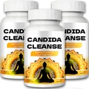 Candida Cleanse - Gut & Colon Support, Advanced Formel - Oregano Leaf, Wormwood, Black Walnut, Captac Acid