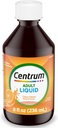 Centrum Liquid Multivitamin for Adults, Multivitamin/Multimineral Supplement with B Vitamins and Antioxidants, Citrus Flavor - 8 Fl Oz