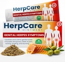 Herpes Genital Treatment | Herpcare Fast Acting Ointment | Can be Used on Cold Sore | Homeopathic Medicine | Soothes Itching, Tingling & Burning | Relief from The Symptoms of Genital Sore